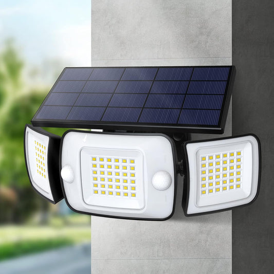 intelamp ® 270° wide angle solar outdoor lighting