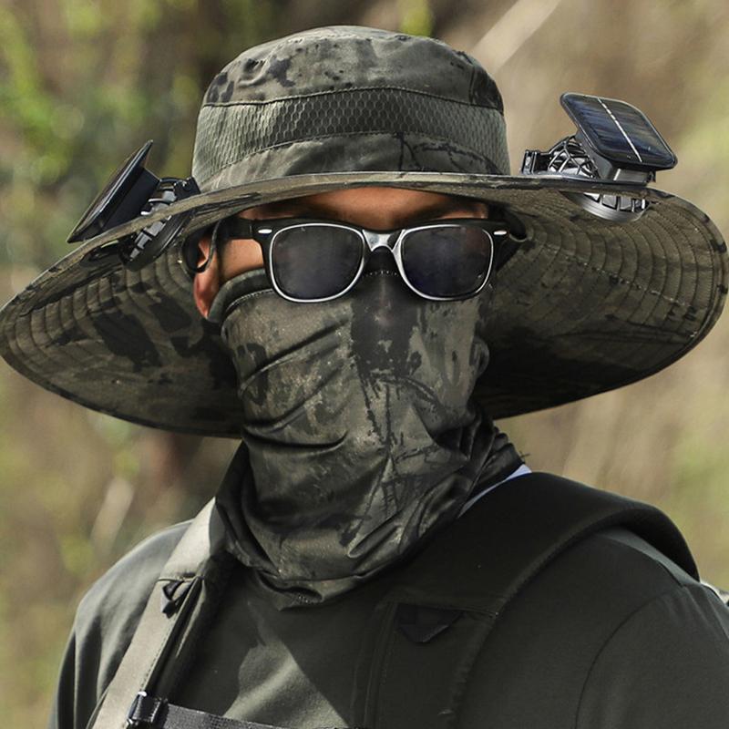 Solar Cooling Hat