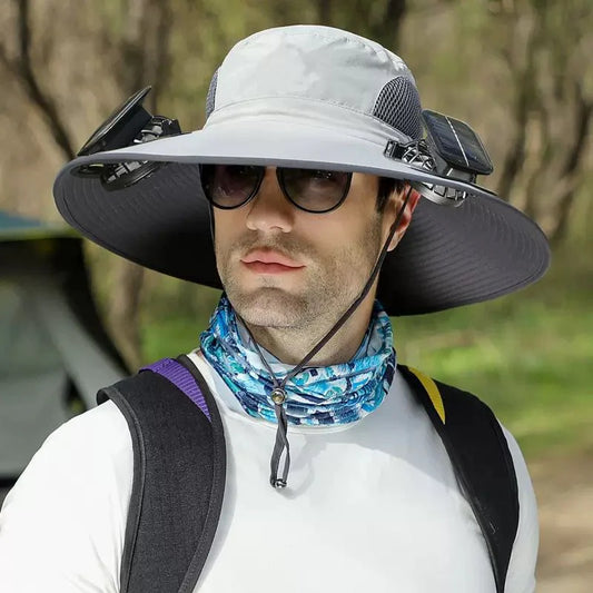 Solar Cooling Hat