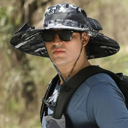 Solar Cooling Hat