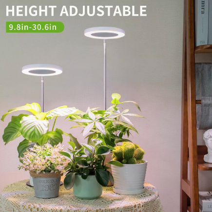 Plant lamp with Timer & Adjustable Height